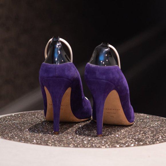 Sexy Peep Toe Brian Atwood Heels - Picture 3 of 5